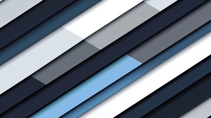 Obraz premium Dynamic Abstract Background with Blue and Gray Lines