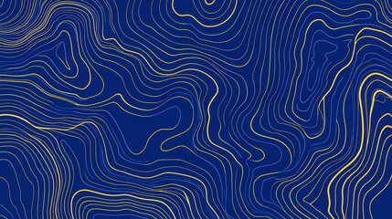Fototapeta premium Abstract Topographic Design with Luxurious Detail