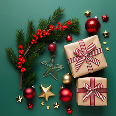 Christmas | New Year | 2025 | Merry Christmas | Christmas Tree | New Year's Day​ - Generative AI