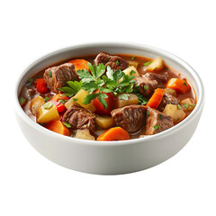 Hearty Bowl of Beef Stew with Vegetables