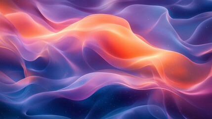 Obraz premium Fond d'écran abstrait fluide avec dégradés de couleurs vives et texture douce