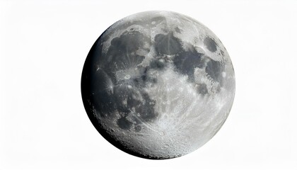 moon isolate on White background PNG