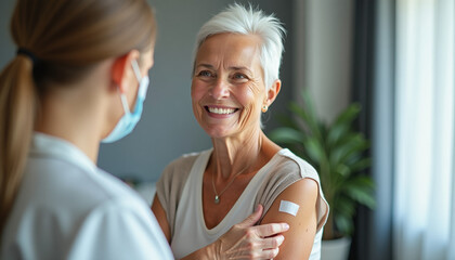 Vaccination Appointment - Happy Patient