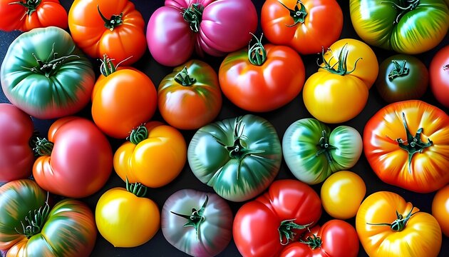 Explore the vibrant world of colorful tomatoes a guide to their varieties benefits and culinary uses