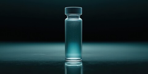 Explore the Sterile Biobank Sample Vial in Closeup Detail for Enhanced Research Insights