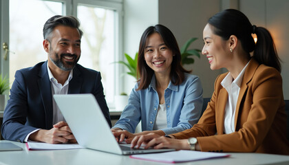 Obraz premium Business Collaboration in the Office