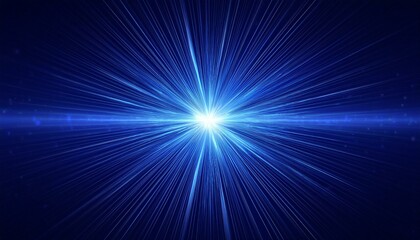 Fototapeta premium blue glow star light glowing effect