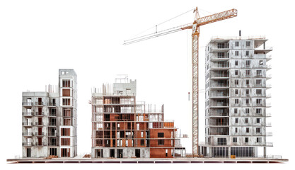 PNG Building construction architecture city white background.