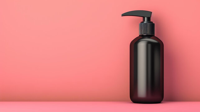 Elevate your beauty routine with this sleek black bottle serum, perfect for natural skincare enthusiasts seeking effective solutions.