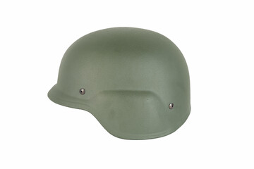 Fototapeta premium Press helmet. Safety helmet. Military helmet.