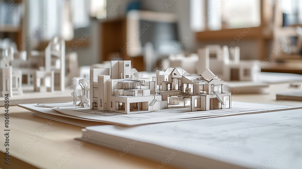 Poster Rapid Prototyping concept, The accelerated process of creating scale models or assemblies using 3D printing and CAD designs, Efficiency in modern design and manufacturing processes