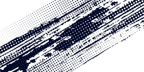Dots halftone white blue color pattern gradient grunge texture background