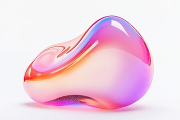 vibrant abstract bubble, copy space.