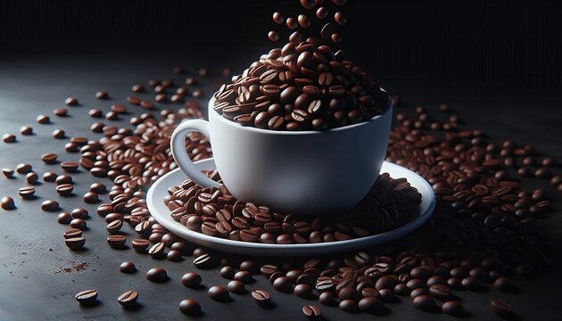 A caffeinated burst of energy, captured in a single image.