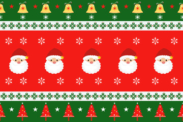 Christmas seamless pattern with deer and trees in a Nordic tribal design,perfect for festive decorations, vintage designs, and holiday-themed textiles,Traditional ethnic, geometric, ethnic,culture