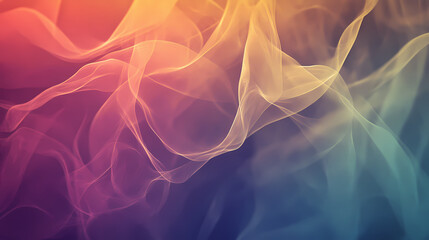 Fototapeta premium Abstract background with ethereal shapes. Ethereal. Illustration