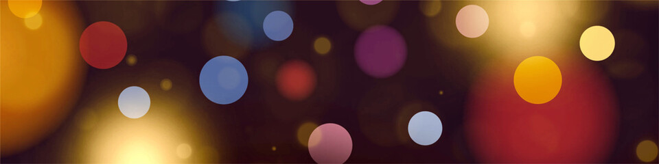 Bokeh background for Banner, Poster, Holidays, Ad, Event Celebrations and various design works