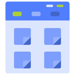 document flat icon