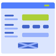 register flat icon