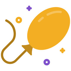 balloon flat icon