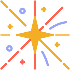 firework flat icon