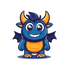 Vintage Style Mascot Logo for Children's Brand