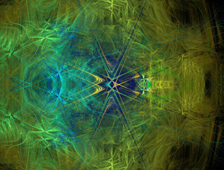 Imaginatory fractal abstract background Image