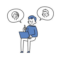 オンライン　タブレット