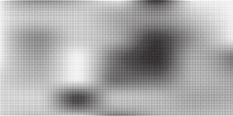Basic halftone dots effect in black and white color. Halftone effect. Dot halftone. Black white halftone.