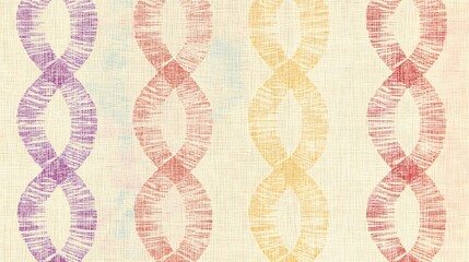 Elegant DNA helix structure with gentle lighting and seamless design, ideal for healthcare and genetic research-themed images or digital backgrounds