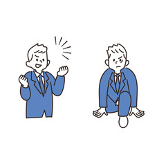 男性　ポーズ