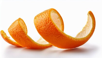orange on a white background