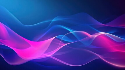 Fototapeta premium Abstract Neon Waves