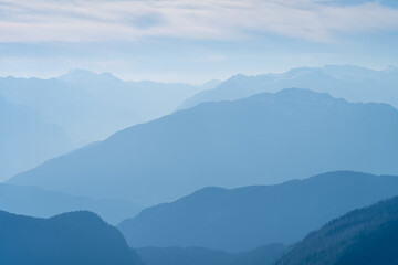 Mountaineering trip in British Columbia Canada 