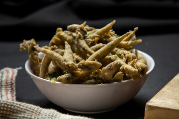 plate of cornalito fish battered with fried flour