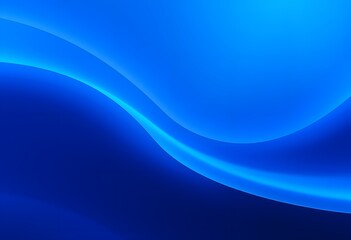 Abstract luxury gradient blue background created with generative AI