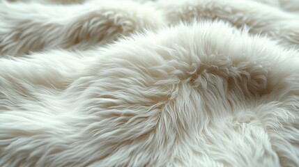 Fototapeta premium A close-up rendering of a fluffy textured ball, emphasizing its soft appearance.