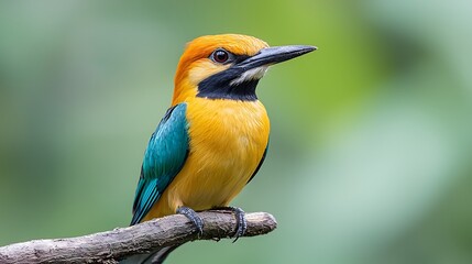 Explore the vibrant colors and unique features of the stunning kingfisher bird in nature