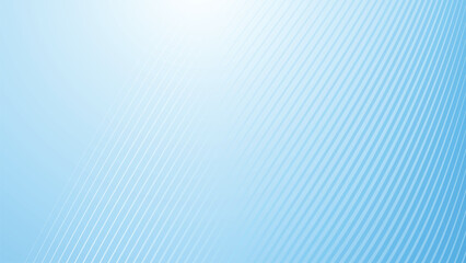 Blue white gradient abstract background with curve stripes line for backdrop