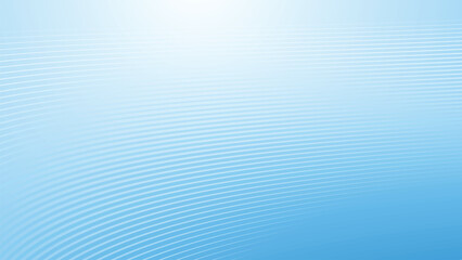 Blue white gradient abstract background with curve stripes line for backdrop