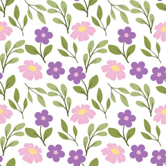 seamless floral background