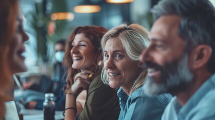 Obraz premium Business people, portrait and confident for teamwork in office, line and unity for company success. Colleagues, senior man and row of employees for support, hiring and solidarity.