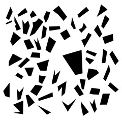 abstract stain pattern illustration black and white