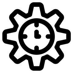 Obraz premium management icon