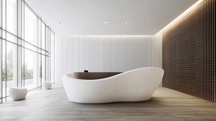 modern bathroom interior