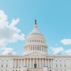 Naklejka premium historical government building