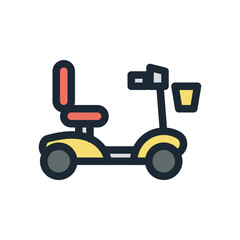 Mobilible scooter icon