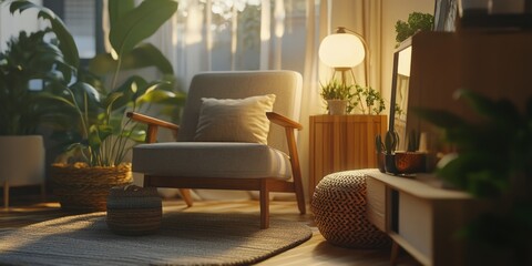 Contemporary Living Room Interior