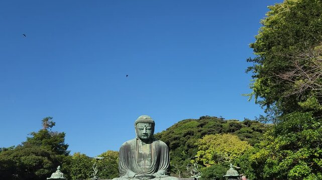 The Buddha in Kotoku-in temple in Kamakura, Japan
