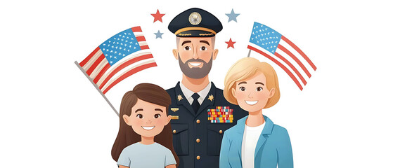 Honoring our heroes a family celebrates veterans day with pride